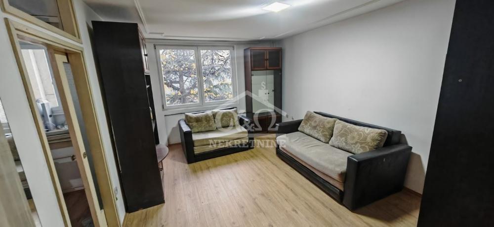 Glavna slika -Jednosoban, 40m2, Stanovo Kragujevac, sa terasom