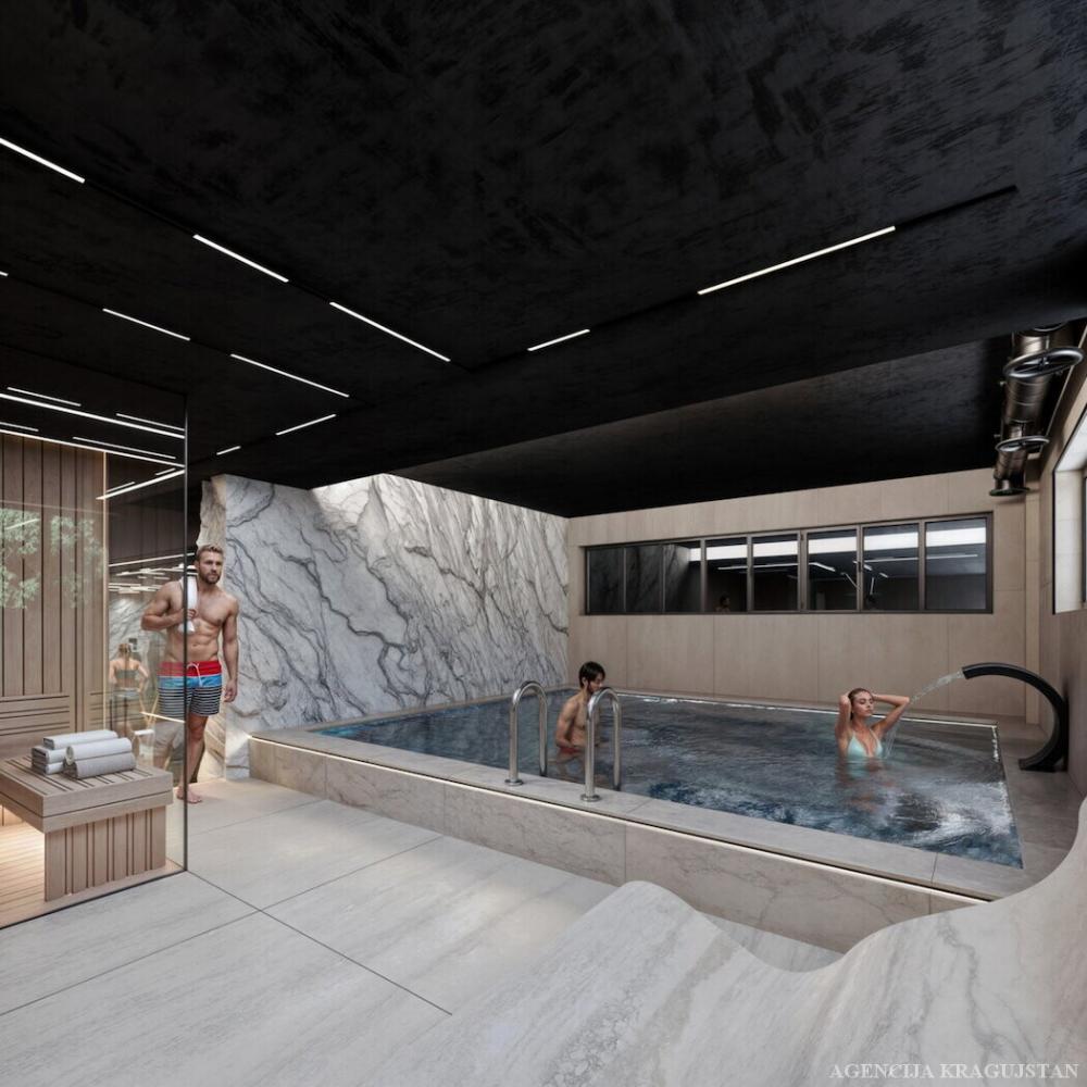 Slika 5 - Jednoiposoban, 46m2, sa terasom, ima lift