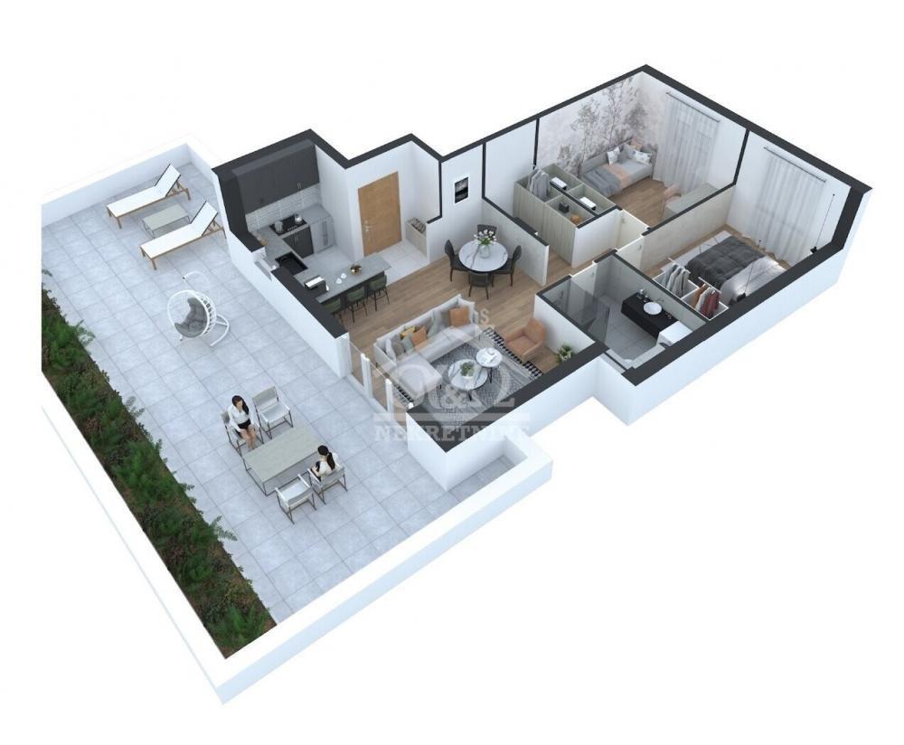 Glavna slika -Dvoiposoban, 134m2, Vašarište Kragujevac, sa terasom