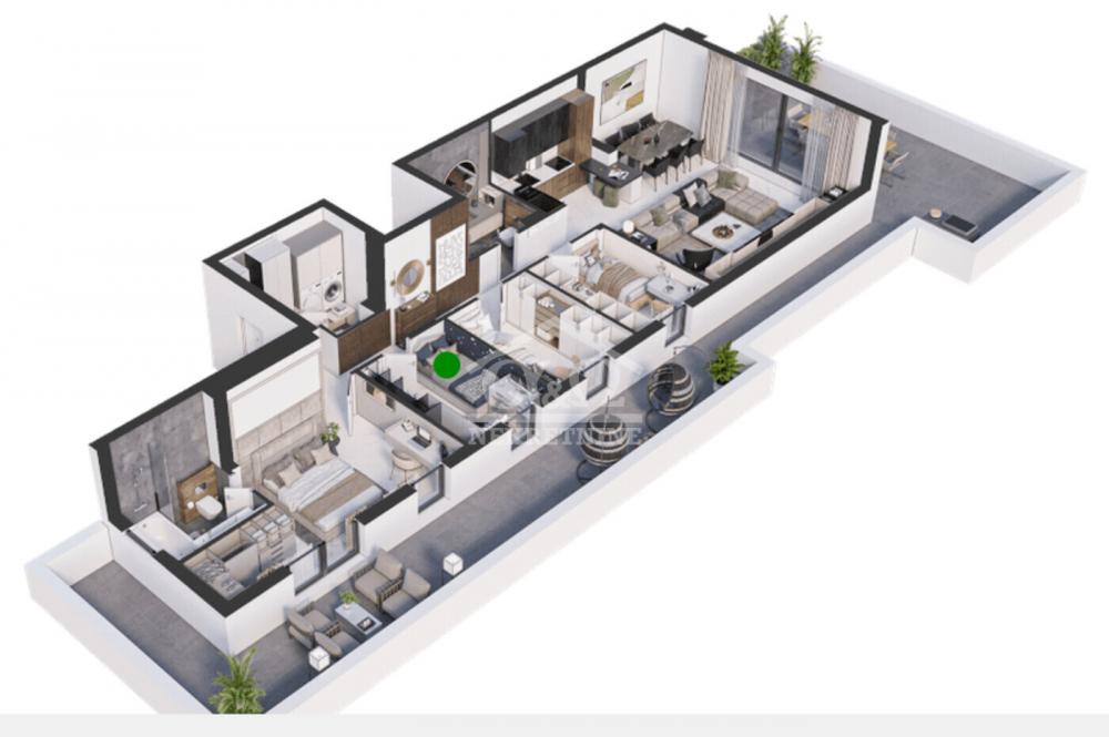 Slika 10 - Četvoroiposoban, 100m2, Aerodrom Kragujevac, sa terasom, ima lift